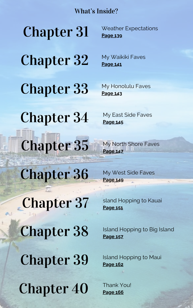 Oahu eBook & Travel Guide